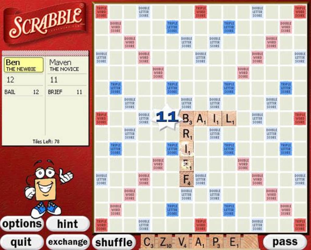 Scrabble PC Download 1 - Scrabble Free Download For PC Full Version